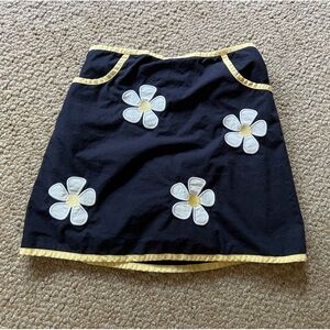 Little Girls size 8 Lands end Flower Skirt
